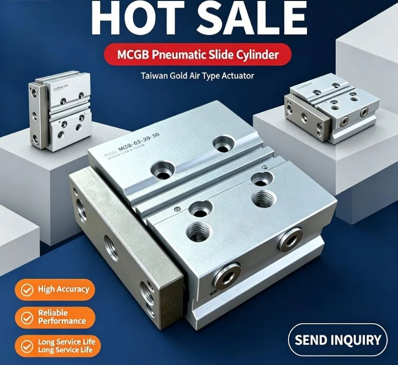 MCGB-03-25-175 Mini Twin-Guide Pneumatic Cylinder suppliers
