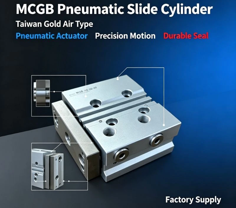 MCGB-03-25-175 Mini Twin-Guide Pneumatic Cylinder price